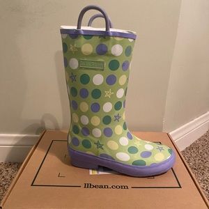 L.L Bean Little Girl Rain Boots